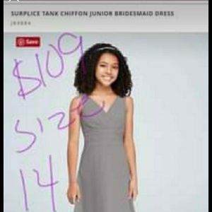 Junior bridesmaid dress
